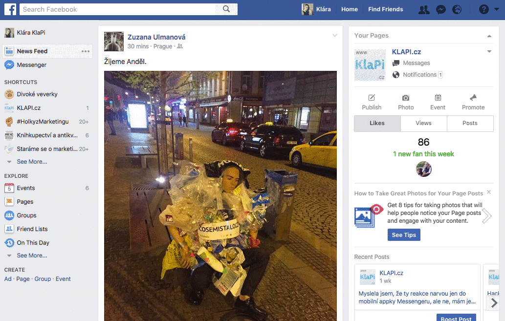 Facebook-howto